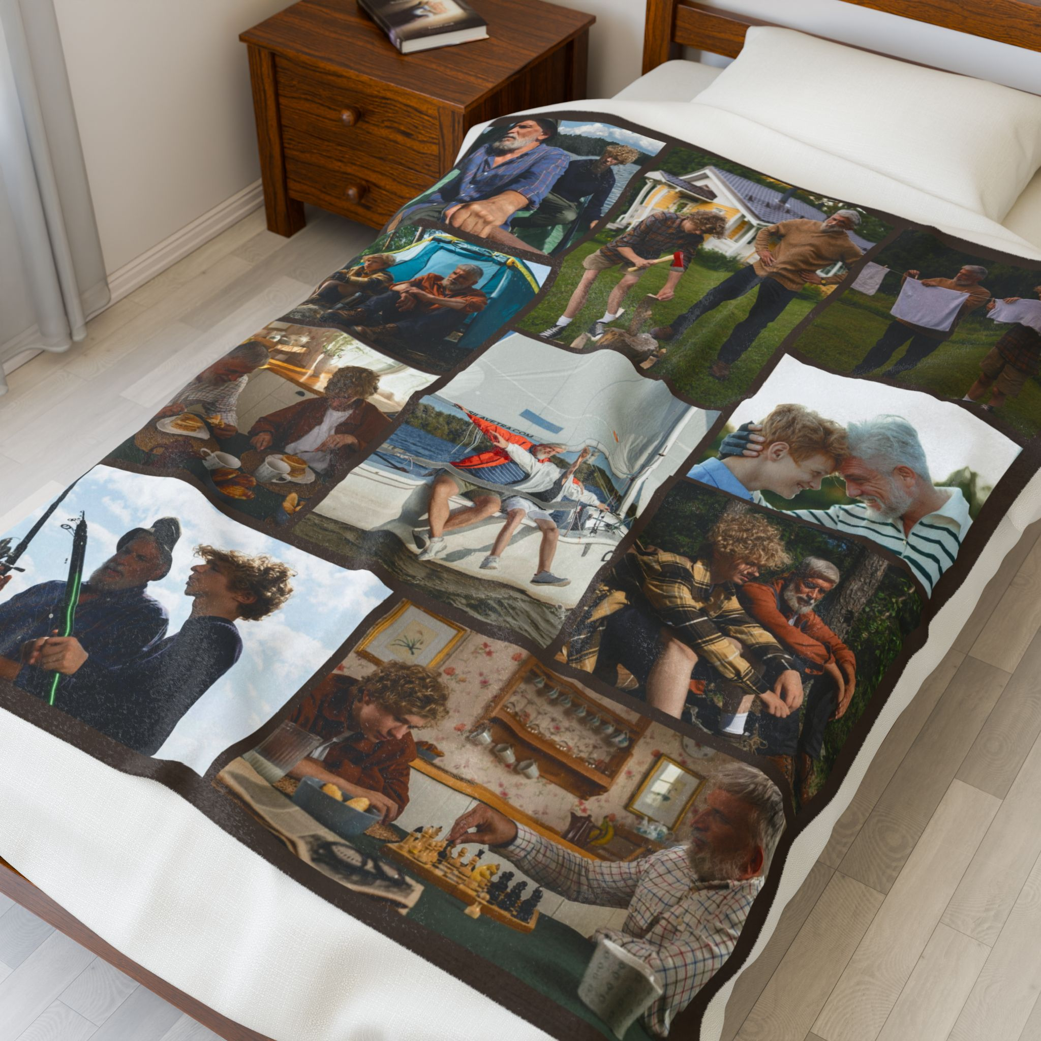 custom photo blanket – design your own personalized velveteen plush throw 10 photos custom photo blanket – design your own personalized velveteen plush throw 10 photos