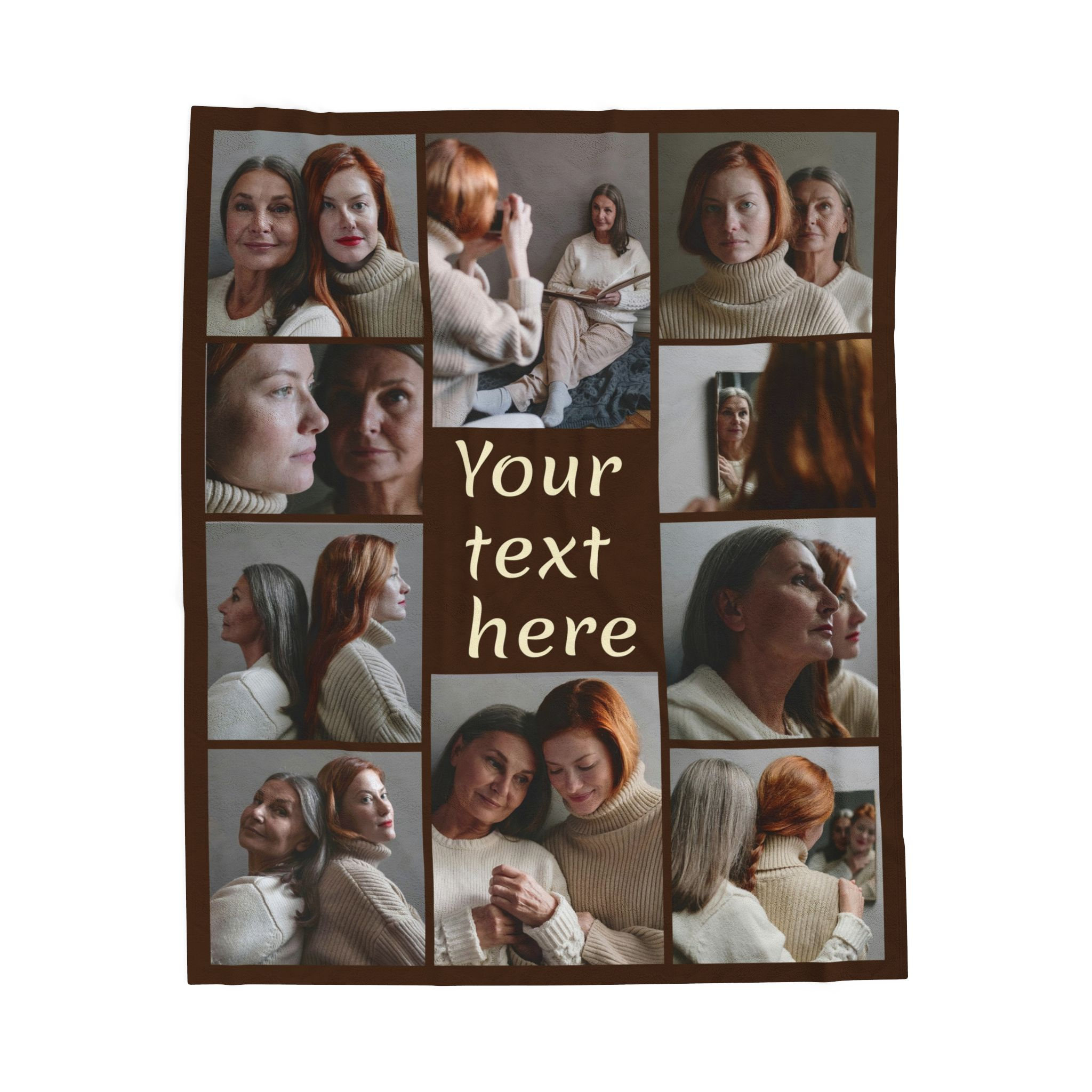 custom photo blanket – design your own personalized velveteen plush throw 10 photos + text custom photo blanket – design your own personalized velveteen plush throw 10 photos + text