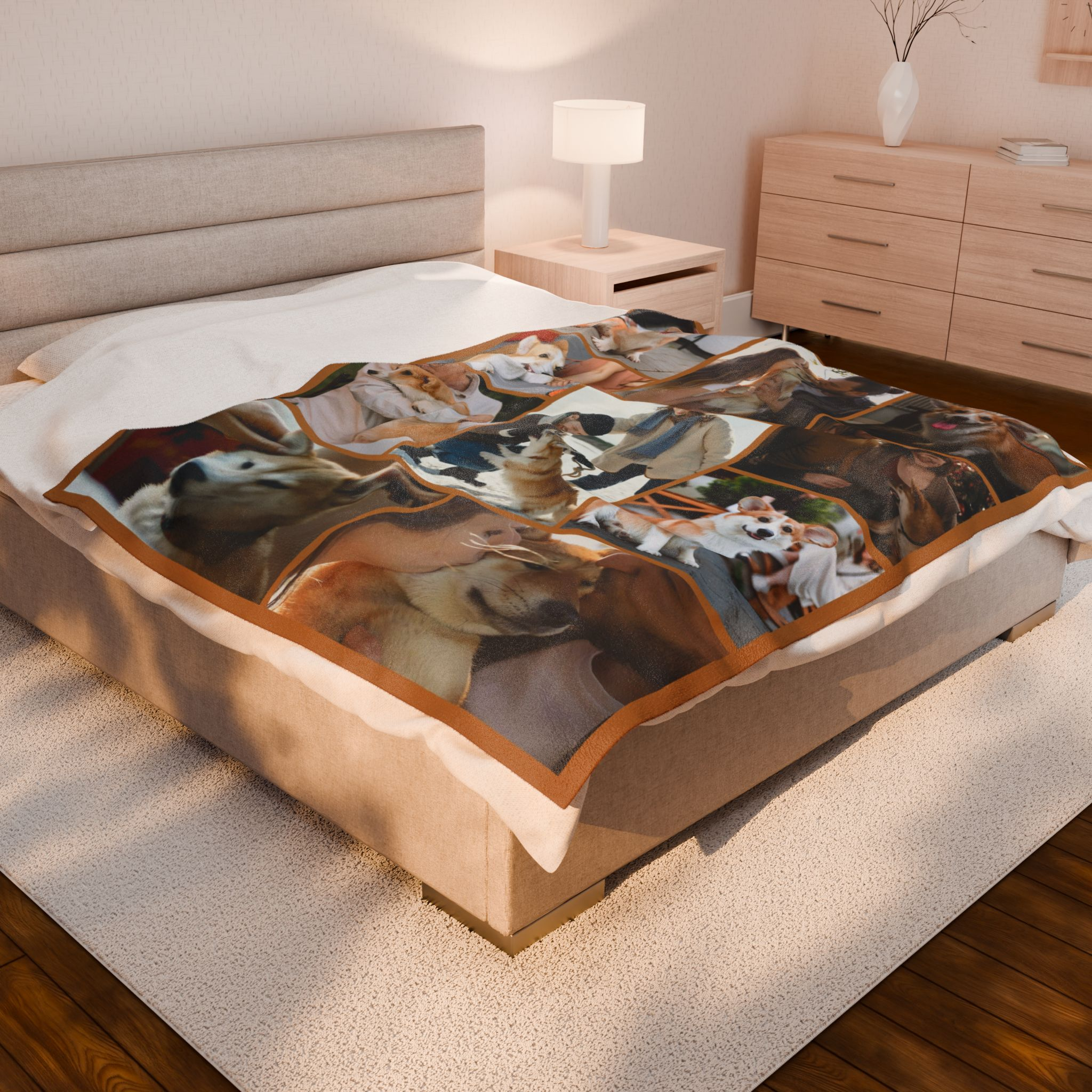 custom photo blanket – design your own personalized velveteen plush throw 10 photos custom photo blanket – design your own personalized velveteen plush throw 10 photos