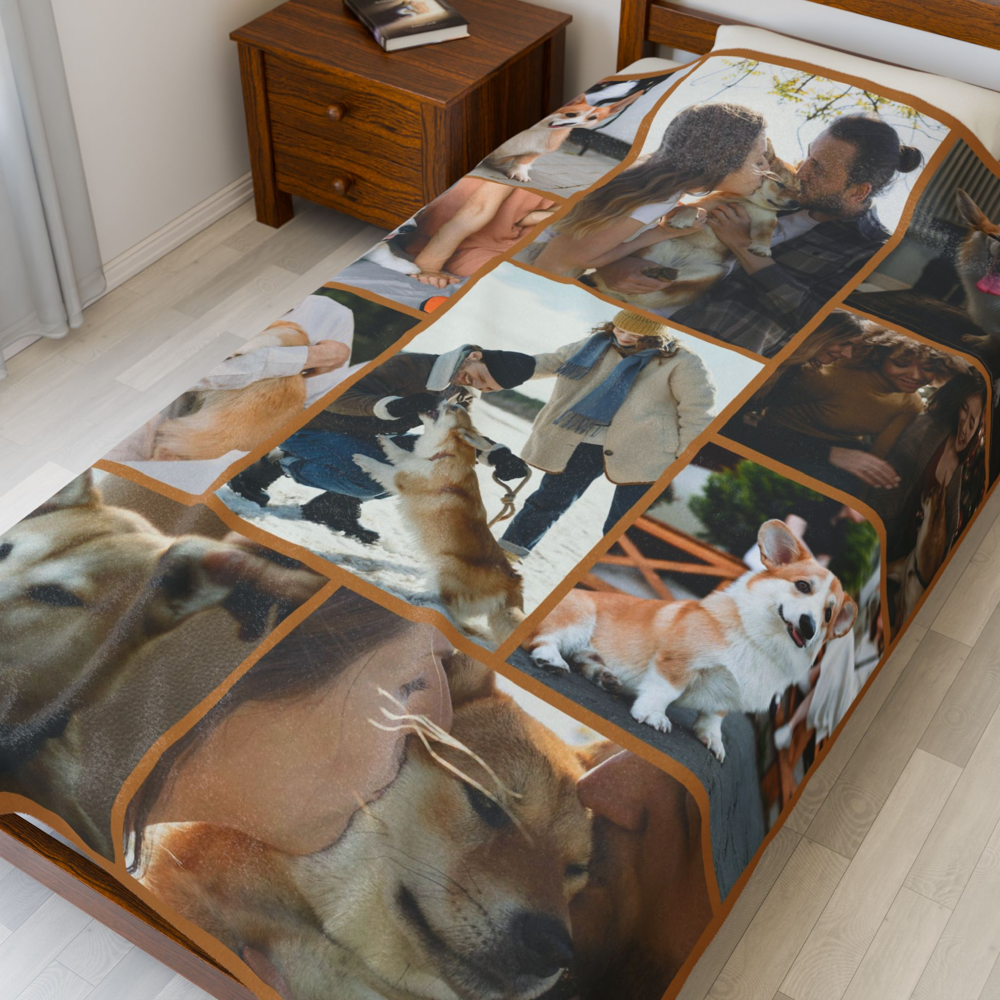 custom photo blanket – design your own personalized velveteen plush throw 10 photos custom photo blanket – design your own personalized velveteen plush throw 10 photos
